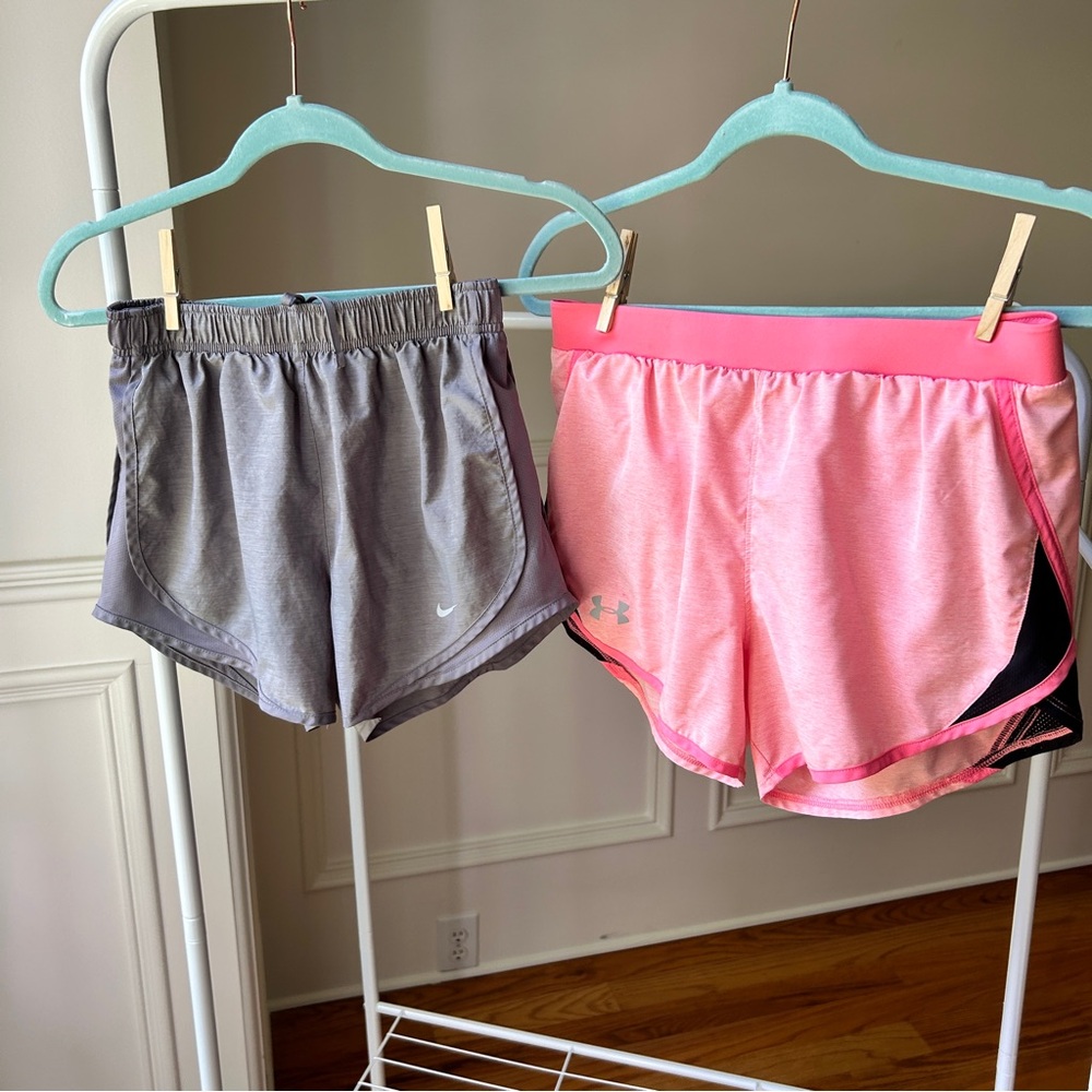 Nike and Under Armour Women’s Shorts Bundle! Size Small.